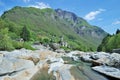 Lavertezzo,Verzasca Valley,Switzerland Royalty Free Stock Photo