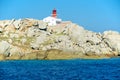 Lavezzi Lighthouse, Corsica, France Royalty Free Stock Photo