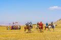 Battle of the Horns of Hattin 1187 reenactment Royalty Free Stock Photo