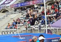 Lavillenie Renaud on DecaNation International Outdoor Games Royalty Free Stock Photo