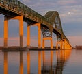 Laviolette Bridge Over The St. Lawrence Seaway