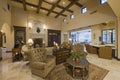 Lavish living room of luxury mansion