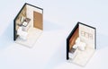 Lavish toilet isometric interior with gold accents