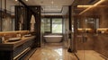 Lavish Washroom Interior Concept