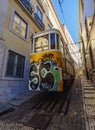 Lavra Funicular in Lisbon