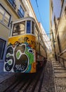 Lavra Funicular in Lisbon