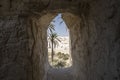 A Lavra in the Judea Desert, Israel Royalty Free Stock Photo