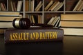 Law about assault and battery and gavel.