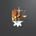 Law design Royalty Free Stock Photo