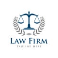 Law Firm Vector Template