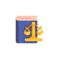 Law and Government flat icon