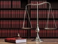 Law and justice attributes Royalty Free Stock Photo