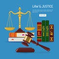 Law And Justice Concept