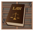 Law Library Royalty Free Stock Photo