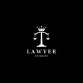 Law logo template