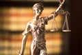 Law office legal statue Royalty Free Stock Photo