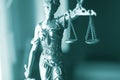 Law office legal statue Themis Royalty Free Stock Photo