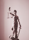 Law office legal statue Themis Royalty Free Stock Photo