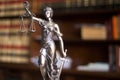 Law office legal statue Themis Royalty Free Stock Photo