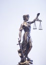 Law office legal statue Themis Royalty Free Stock Photo