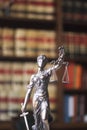 Law office legal statue Themis Royalty Free Stock Photo