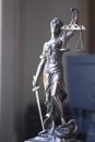 Law office legal statue Themis Royalty Free Stock Photo