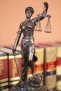 Law office legal statue Themis Royalty Free Stock Photo