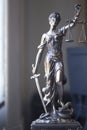 Law office legal statue Themis Royalty Free Stock Photo