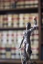 Law offices legal statue Themis Royalty Free Stock Photo