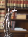 Law offices legal statue Themis Royalty Free Stock Photo