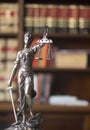 Law offices legal statue Themis Royalty Free Stock Photo