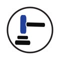 law order hammer icon