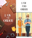 Law Order Justice 2 Cartoon Banners