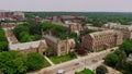 Law Quadrangle Ann Arbor Aerial view Michigan