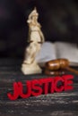 Law wooden gavel barrister, justice concept, legal system concept Royalty Free Stock Photo