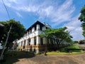 Lawang Sewu is a historic colonial building in Semarang, Indonesia