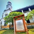 Lawang Sewu is historical building in Cental Java