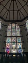 Lawang Sewu Stained Glass Ornament Royalty Free Stock Photo