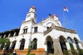 LAWANG SEWU OR THOUSAND DOORS BOULDING IS A OLD BULDING FROM DUTCH COLONIAL ERA THAT HAVE THOUSAND DOORS.