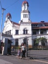 Lawang Sewu is a tourist destination in Semarang City, Indonesia