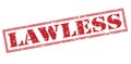 Lawless red stamp