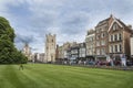 Lawn in front of the King's College Royalty Free Stock Photo