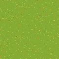 Lawn grass seamless with autumn leaves,Vector cartoon nature green field texture,Cute meadow with orange, yellow leaves in Fall Royalty Free Stock Photo