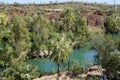 Lawn Hill Gorge and emerald water