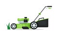 Lawn mover vector isolated on white background