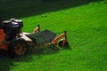 Commercial Lawn Mower Royalty Free Stock Photo