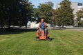 Lawn mower Royalty Free Stock Photo