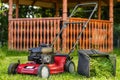 Lawn mower Royalty Free Stock Photo
