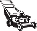 Lawn Mower Vector Illustration