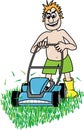 Lawn mowing